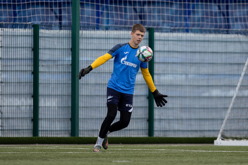 Тренировка «Зенита»-2007 в «Газпром»-Академии ФК «Зенит»