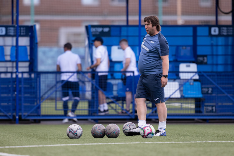 Тренировка «Зенита»-2007 в «Газпром»-Академии ФК «Зенит»