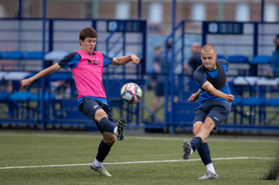 Тренировка «Зенита»-2007 в «Газпром»-Академии ФК «Зенит»