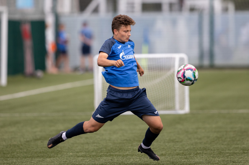 Тренировка «Зенита»-2007 в «Газпром»-Академии ФК «Зенит»