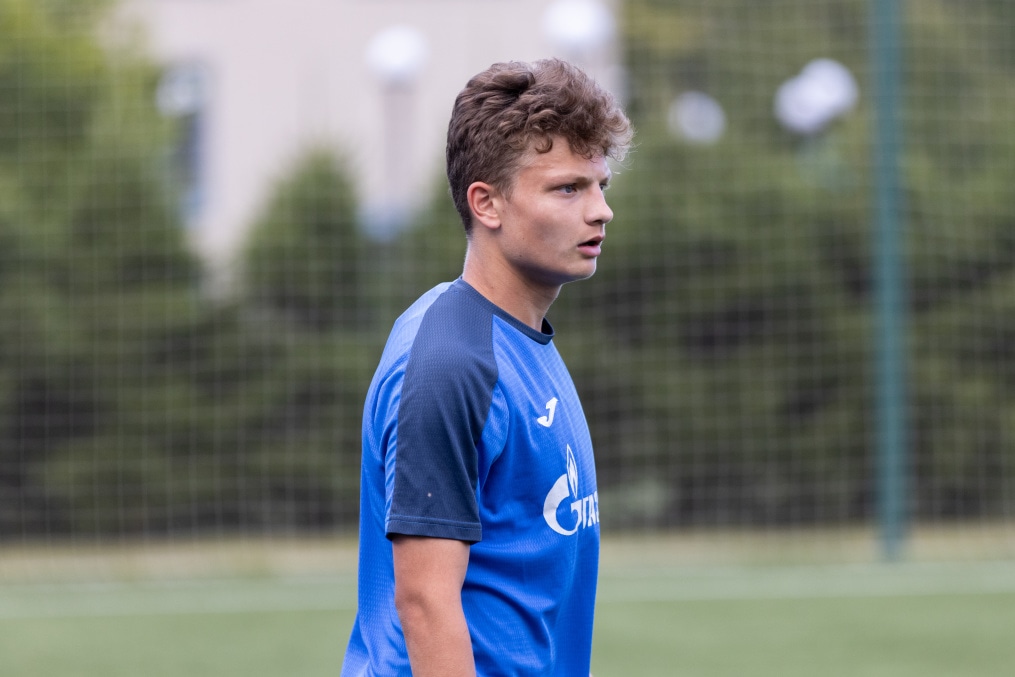 Тренировка «Зенита»-2007 в «Газпром»-Академии ФК «Зенит»