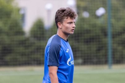 Тренировка «Зенита»-2007 в «Газпром»-Академии ФК «Зенит»