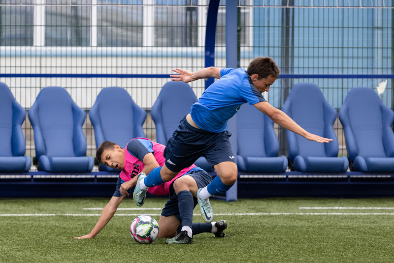 Тренировка «Зенита»-2007 в «Газпром»-Академии ФК «Зенит»