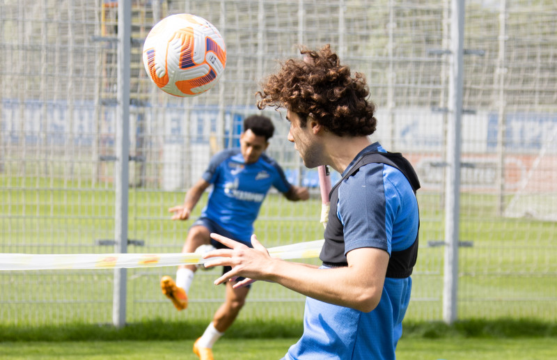 Тренировка «Зенита» перед матчем с «Пари НН»