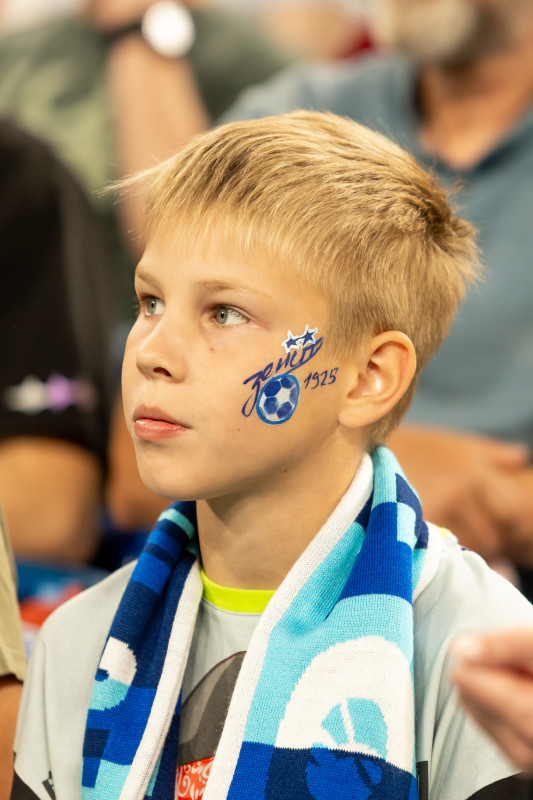 Болельщики на матче «Зенит» — «Ахмат»