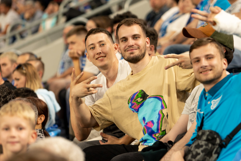 Болельщики на матче «Зенит» — «Ахмат»