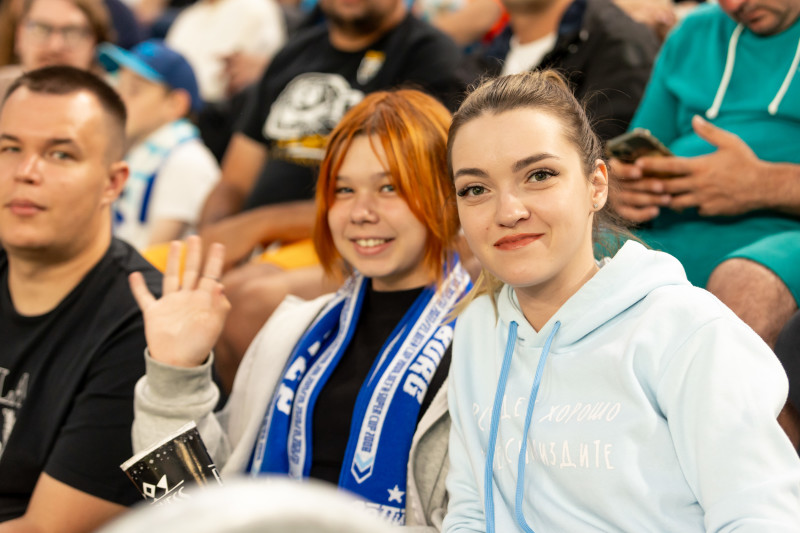 Болельщики на матче «Зенит» — «Ахмат»