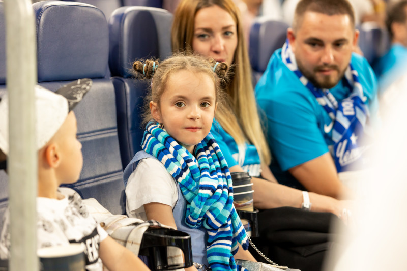 Болельщики на матче «Зенит» — «Ахмат»