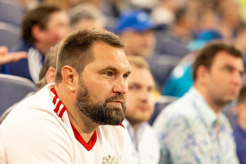 Болельщики на матче «Зенит» — «Ахмат»