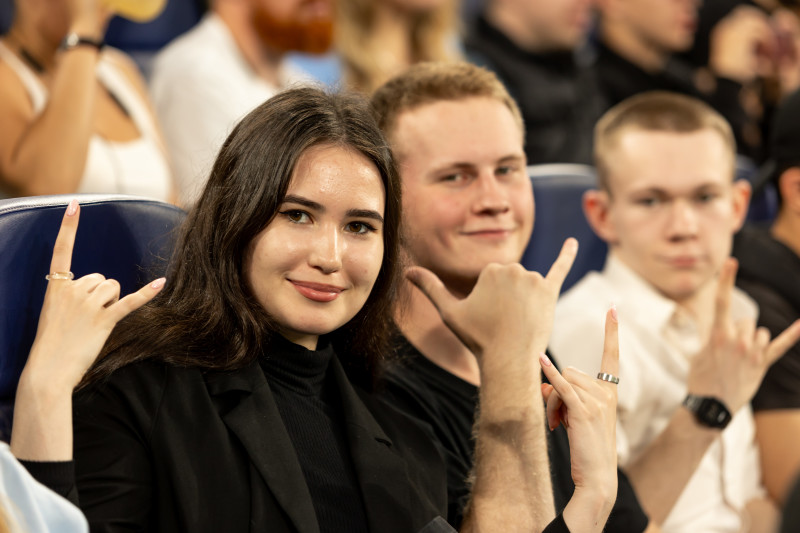 Болельщики на матче «Зенит» — «Ахмат»