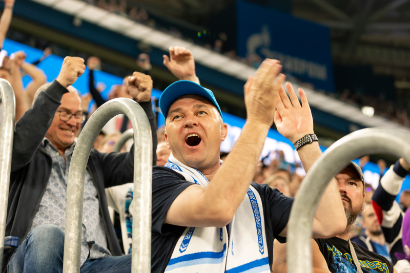 Болельщики на матче «Зенит» — «Ахмат»