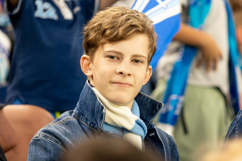 Болельщики на матче «Зенит» — «Ахмат»