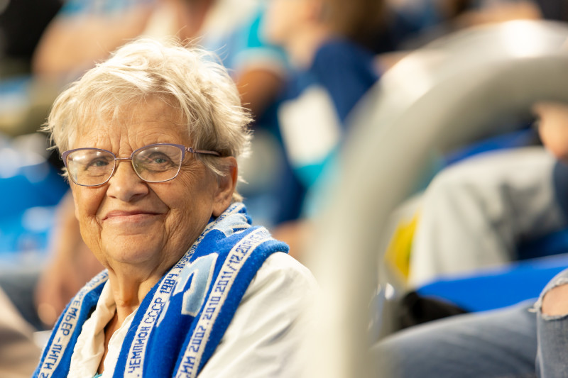 Болельщики на матче «Зенит» — «Ахмат»