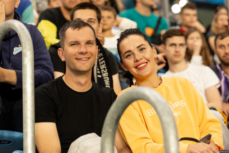 Болельщики на матче «Зенит» — «Ахмат»