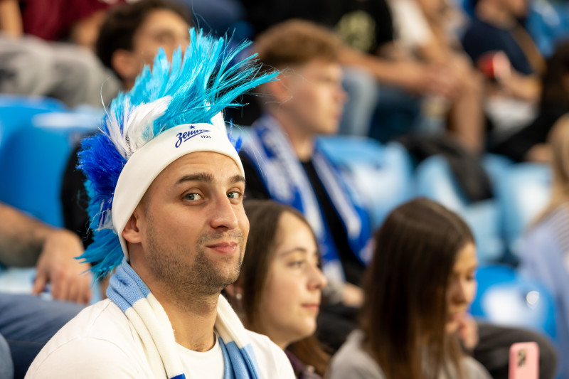 Болельщики на матче «Зенит» — «Ахмат»