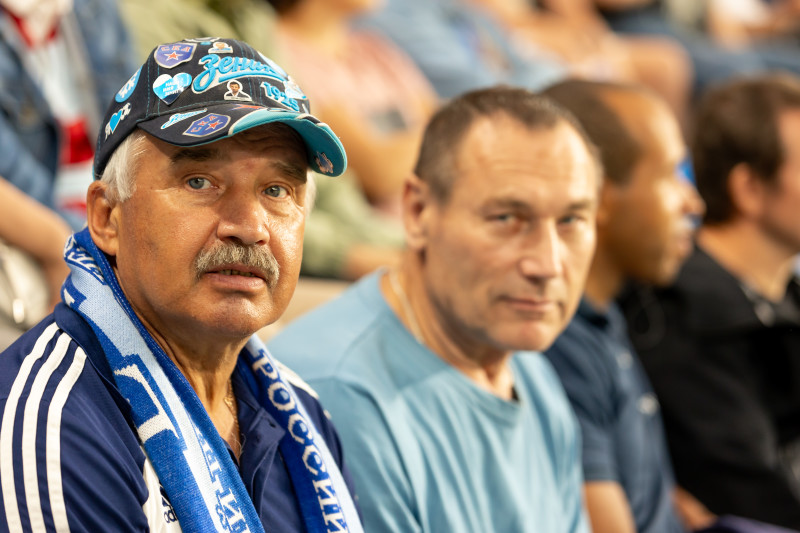 Болельщики на матче «Зенит» — «Ахмат»