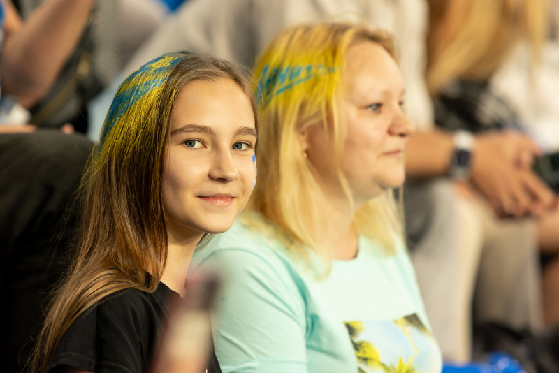 Болельщики на матче «Зенит» — «Ахмат»