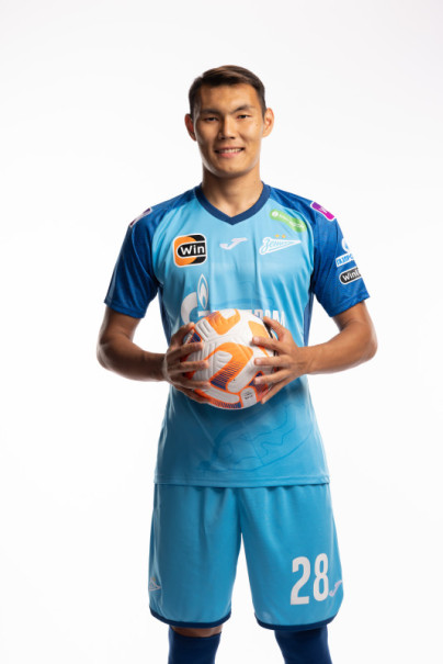 Индивидуальная фотосессия игроков ФК «Зенит» в форме Joma сезона 2023/24