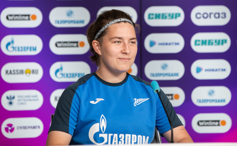 Пресс-конференция ЖФК «Зенит» перед матчем с «Чертаново»