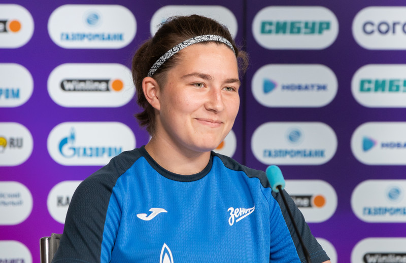 Пресс-конференция ЖФК «Зенит» перед матчем с «Чертаново»