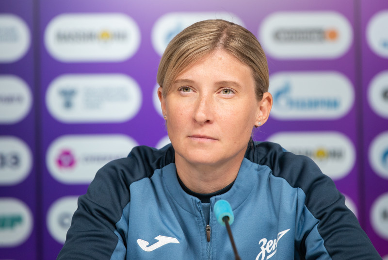 Пресс-конференция ЖФК «Зенит» перед матчем с «Чертаново»