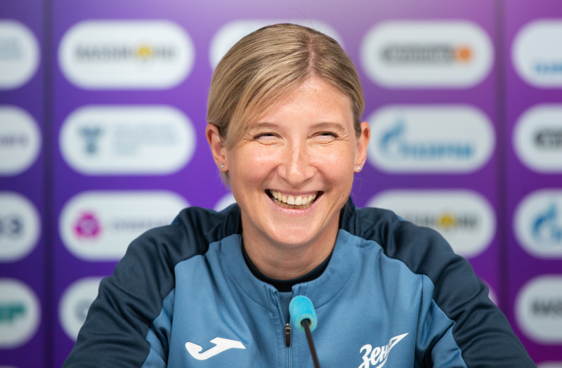 Пресс-конференция ЖФК «Зенит» перед матчем с «Чертаново»