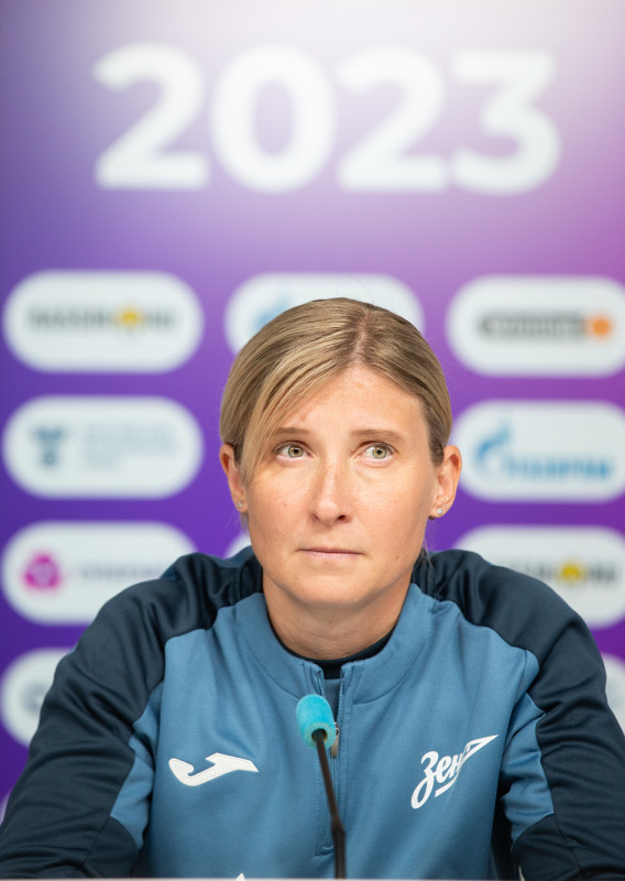 Пресс-конференция ЖФК «Зенит» перед матчем с «Чертаново»