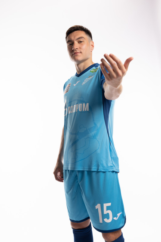 Индивидуальная фотосессия игроков ФК «Зенит» в форме Joma сезона 2023/24