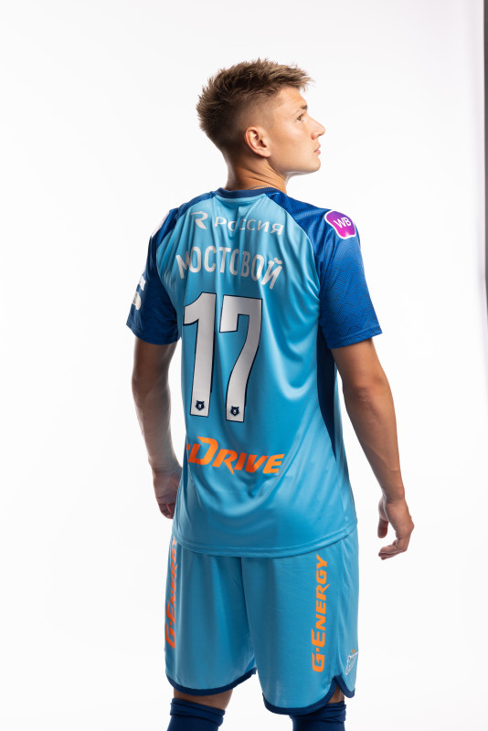 Индивидуальная фотосессия игроков ФК «Зенит» в форме Joma сезона 2023/24