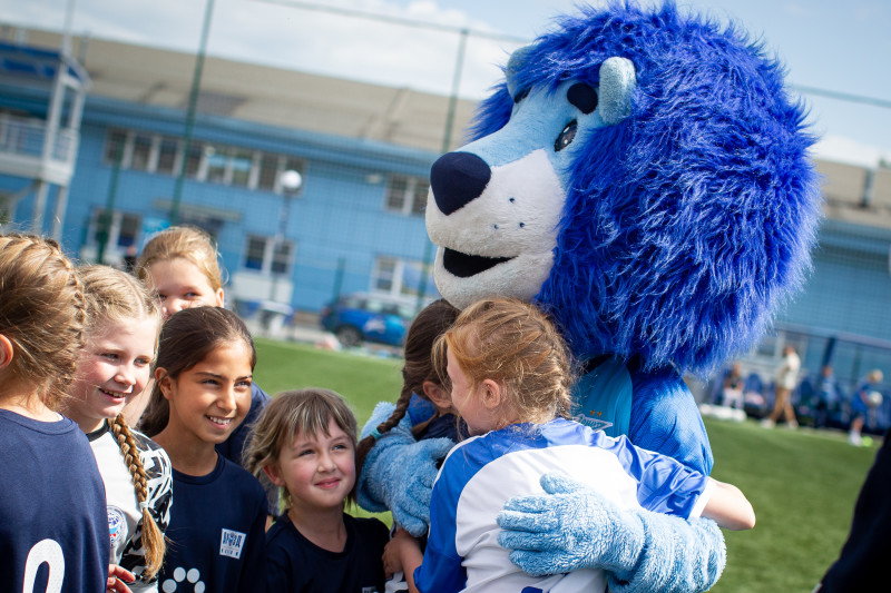 Фестиваль футбола для девочек