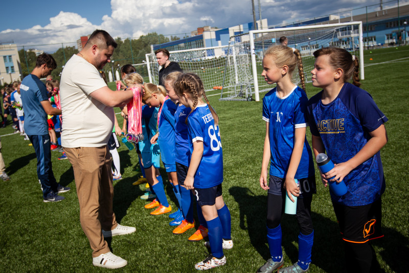 Фестиваль футбола для девочек