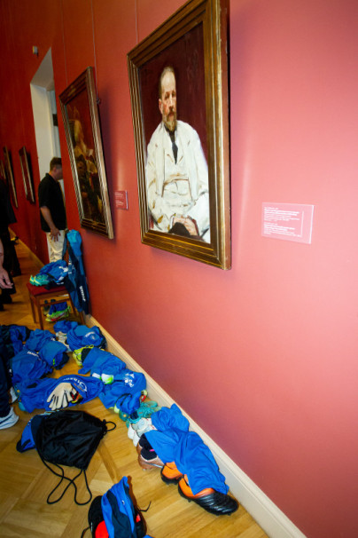 Экскурсия по залам Русского музея для игроков основного состава ФК «Зенит»