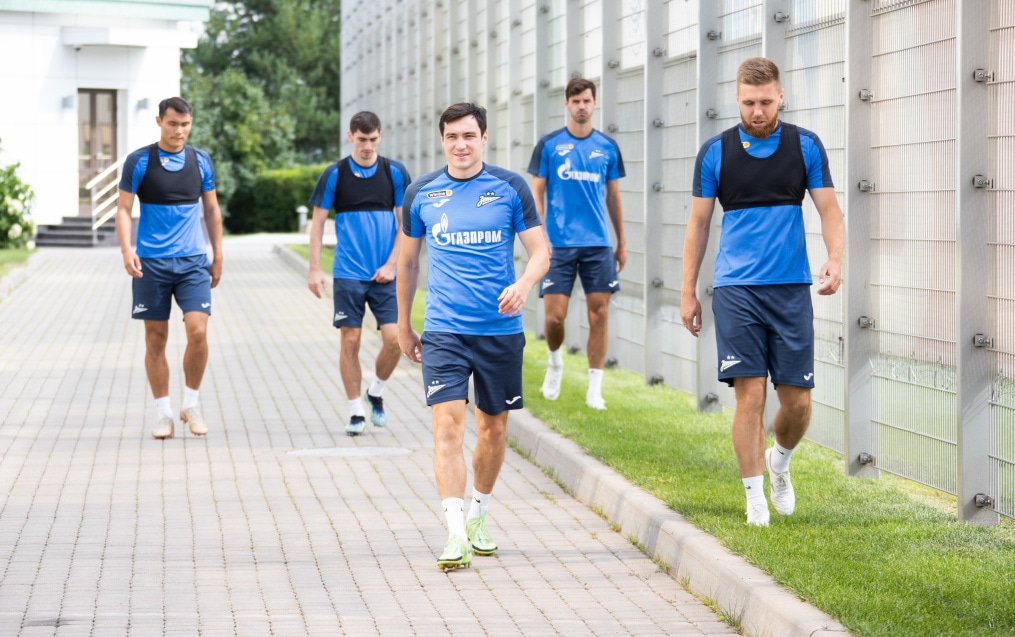 Открытая тренировка «Зенита» перед матчем с «Факелом»
