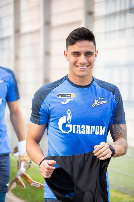 Открытая тренировка «Зенита» перед матчем с «Факелом»