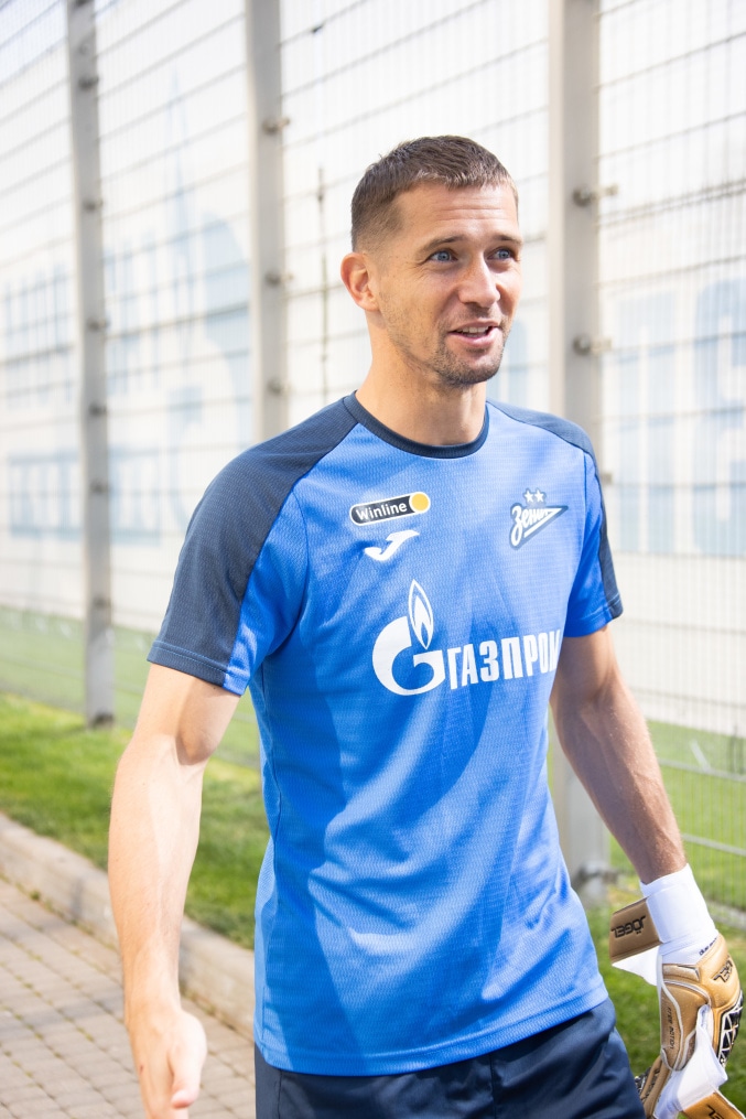 Открытая тренировка «Зенита» перед матчем с «Факелом»