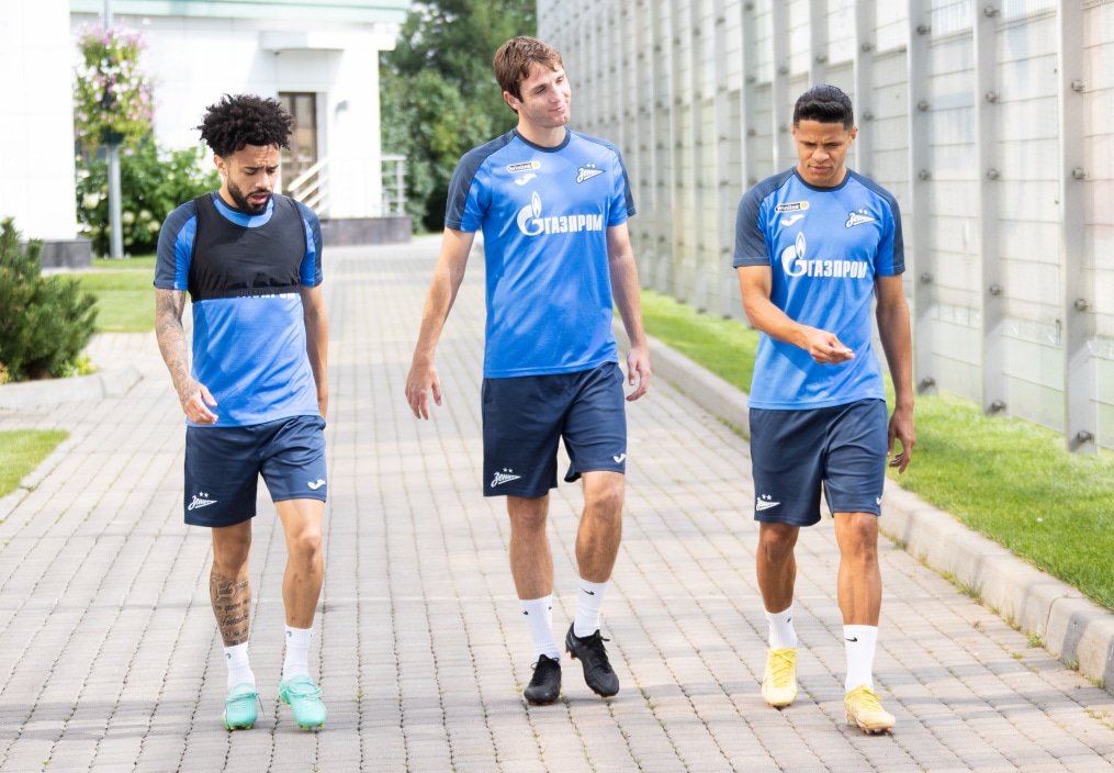 Открытая тренировка «Зенита» перед матчем с «Факелом»