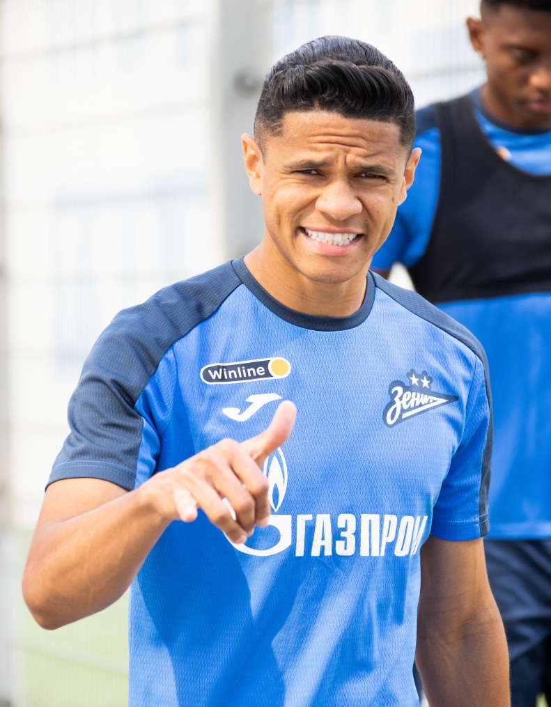 Открытая тренировка «Зенита» перед матчем с «Факелом»