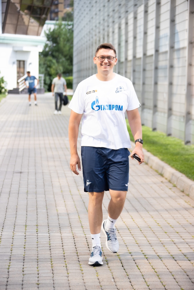 Открытая тренировка «Зенита» перед матчем с «Факелом»