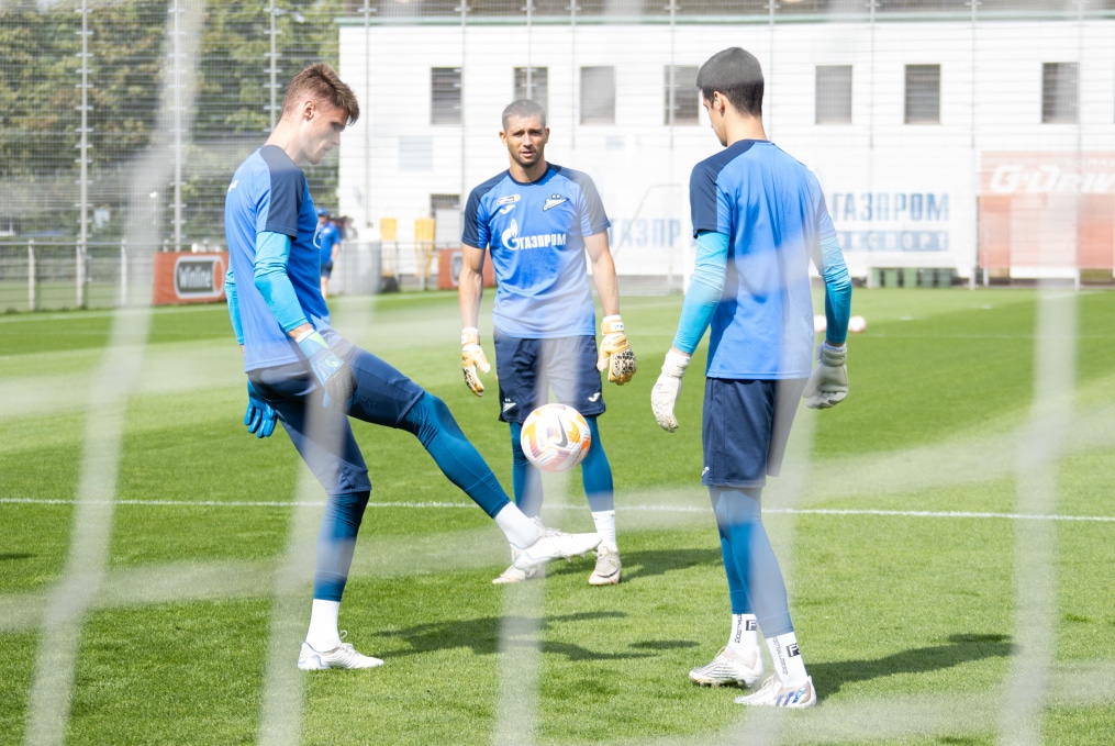 Открытая тренировка «Зенита» перед матчем с «Факелом»