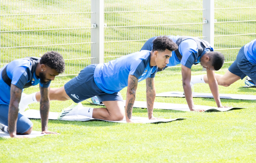 Открытая тренировка «Зенита» перед матчем с «Факелом»