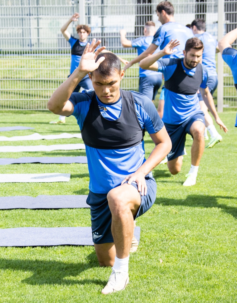 Открытая тренировка «Зенита» перед матчем с «Факелом»