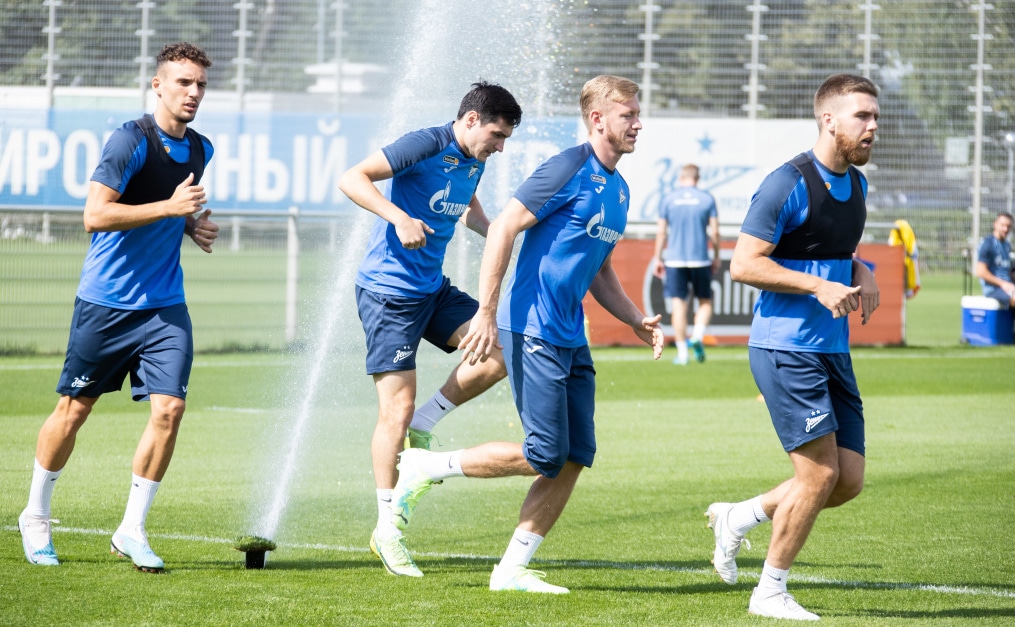 Открытая тренировка «Зенита» перед матчем с «Факелом»