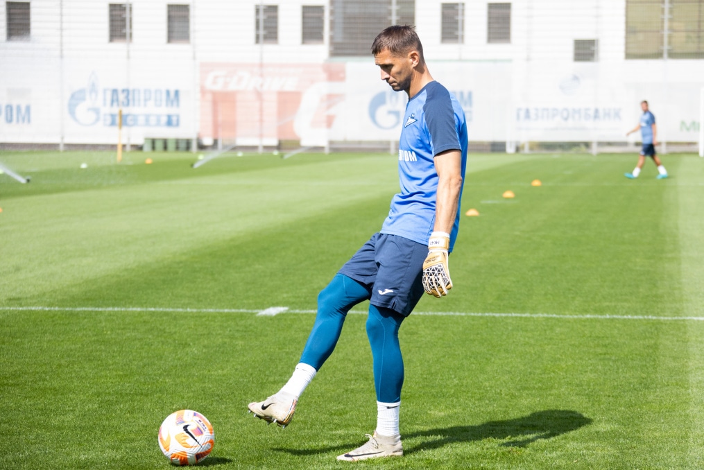 Открытая тренировка «Зенита» перед матчем с «Факелом»