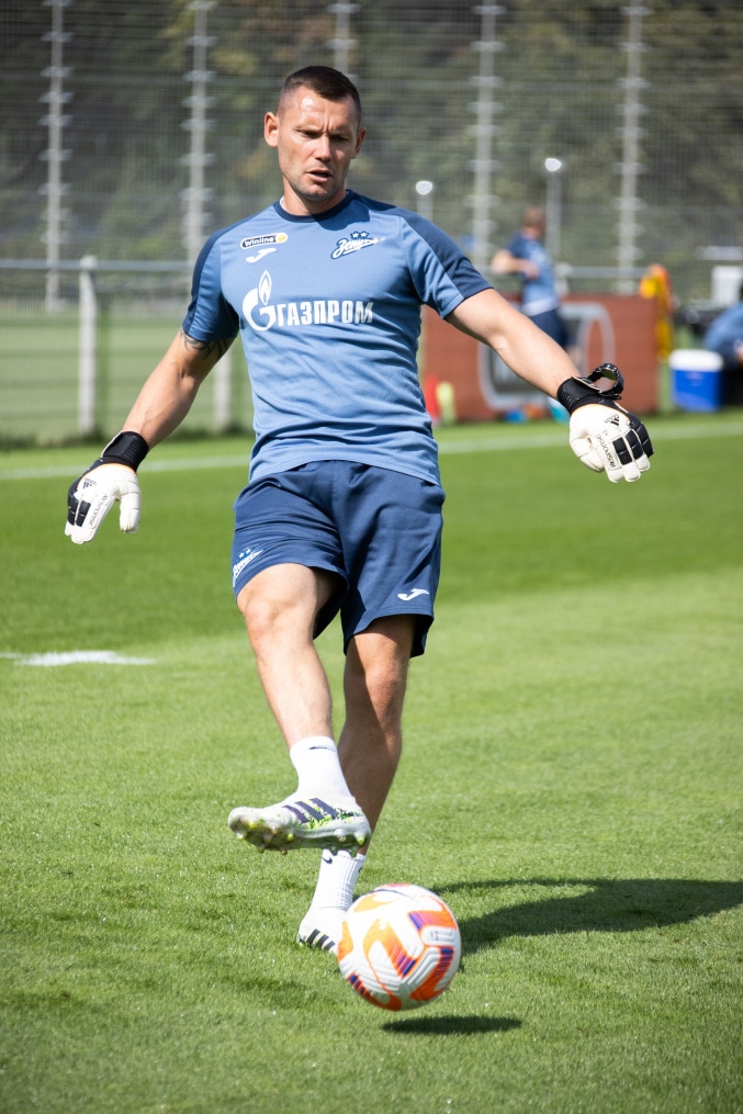 Открытая тренировка «Зенита» перед матчем с «Факелом»