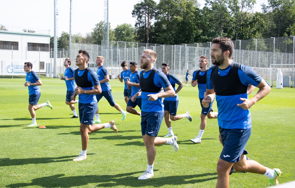 Открытая тренировка «Зенита» перед матчем с «Факелом»