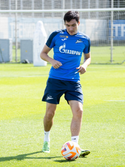 Открытая тренировка «Зенита» перед матчем с «Факелом»