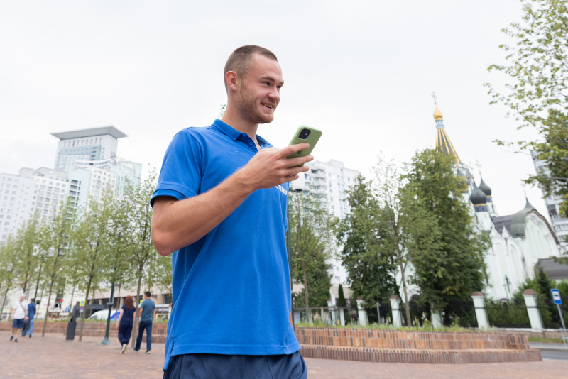 Прогулка молодежной команды «Зенит» перед матчем со «Спартаком»-м
