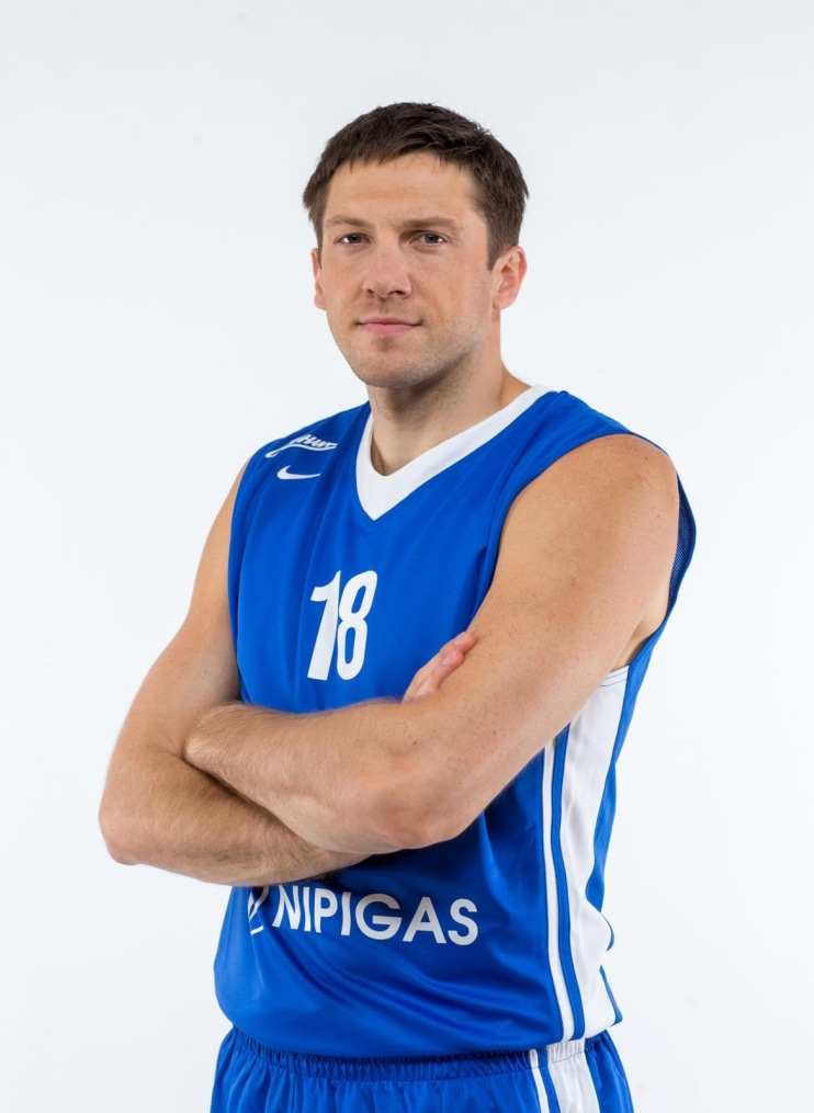 Фотосессия игроков и тренеров основного состава БК «Зенит» сезона-2017/2018