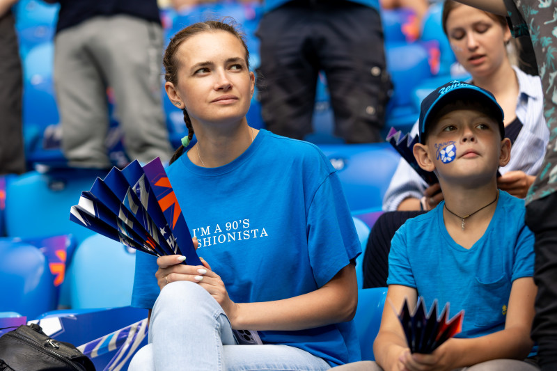 Болельщики на матче «Зенит» — «Факел»