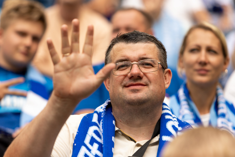 Болельщики на матче «Зенит» — «Факел»